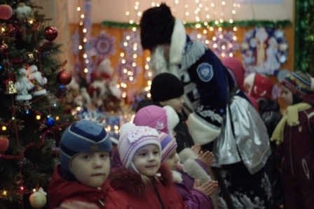 7 декабря в Гатчине открылась резиденция Казачьего Деда Мороза