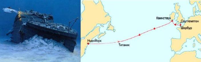 Покажи где затонул титаник. Северная Атлантика место крушения Титаника. Место крушения Титаника на карте. Место крушения Титаника со спутника.