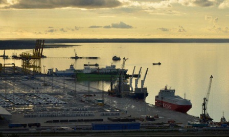 Строительство порта в Усть-Луге закончат в 2013 году